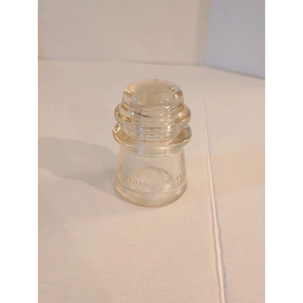 Hemingray clear insulator